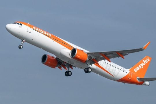 easyJet aircraft